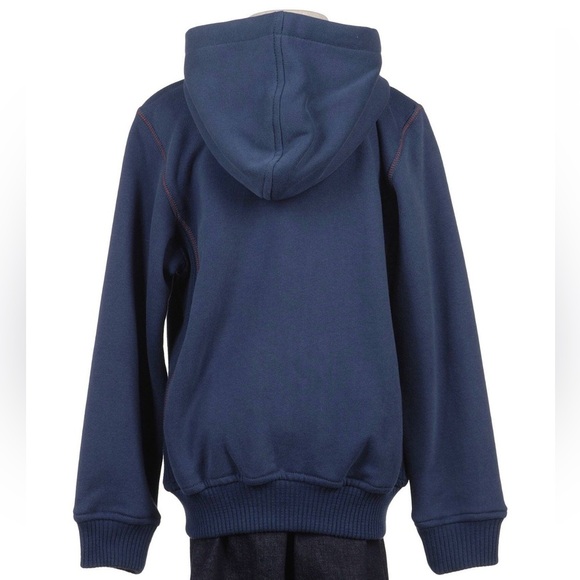GF FERRE’ Zip-Up Hooded Sweatshirt Size 6 - Picture 2 of 2